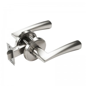 R7604 Príobháideacht Láimhseáil Doras Lever le Suiteáil Scriúnna Folaithe Socraigh Luas Líonta Éasca le Oscailt