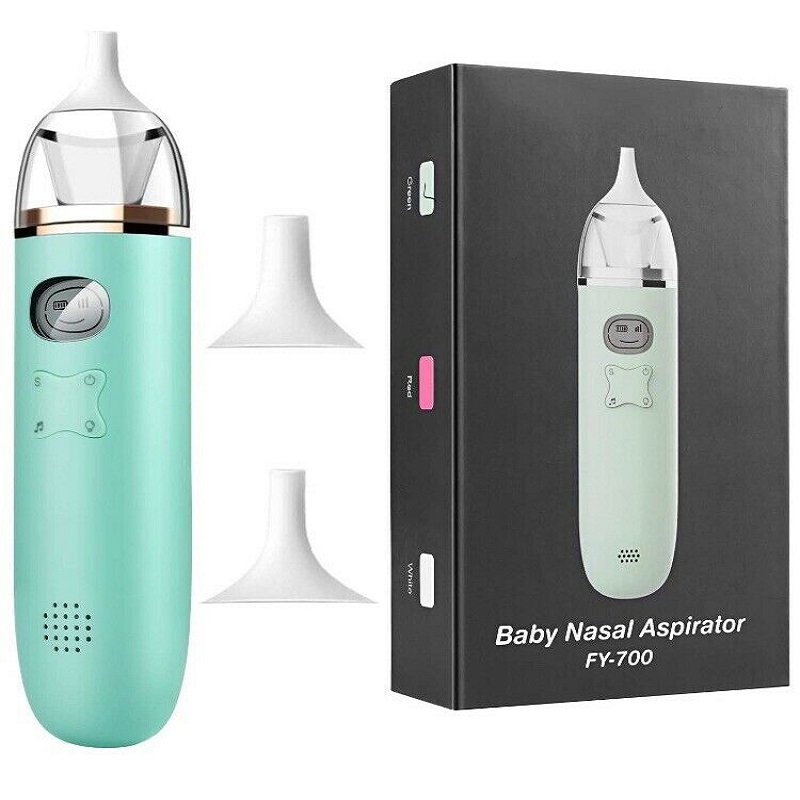 Leanbh Aspirator Nasal Aspirator Nasal Aspirator Leictreach Nose Glantóir Sniffling Trealamh