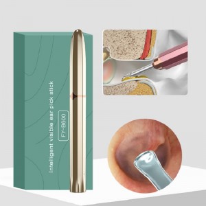 1080p Ot Otoscope Cluas Wax Remover Ceamara Gan Sreang Endoscope Spúnóg Pioc Glanadh
