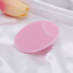 Cleanser aghaidh Silicone Bog agus Scuab Massager