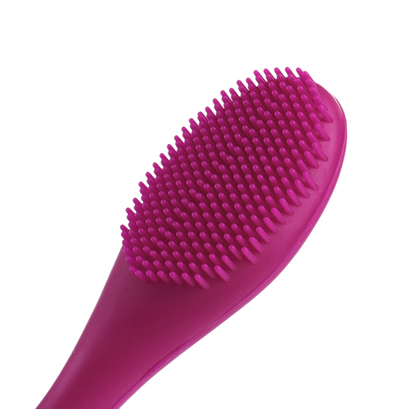 Silicone exfoliating scuab liopa, aghaidh scuab masc