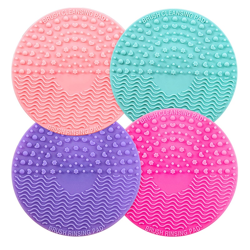 Scuab glantacháin mata, makeup silicone a ghlanadh mata scrubber scuab, uirlisníocháin iniompartha