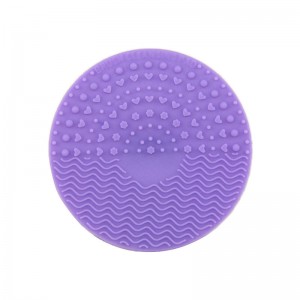 Scuab glantacháin mata, makeup silicone a ghlanadh mata scrubber scuab, uirlisníocháin iniompartha