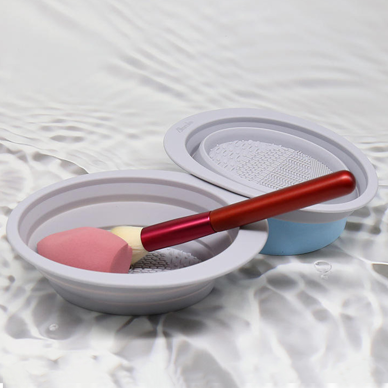 Silicone makeup scuab glanadh mata, folctha makeup folctha Bowl glanadh