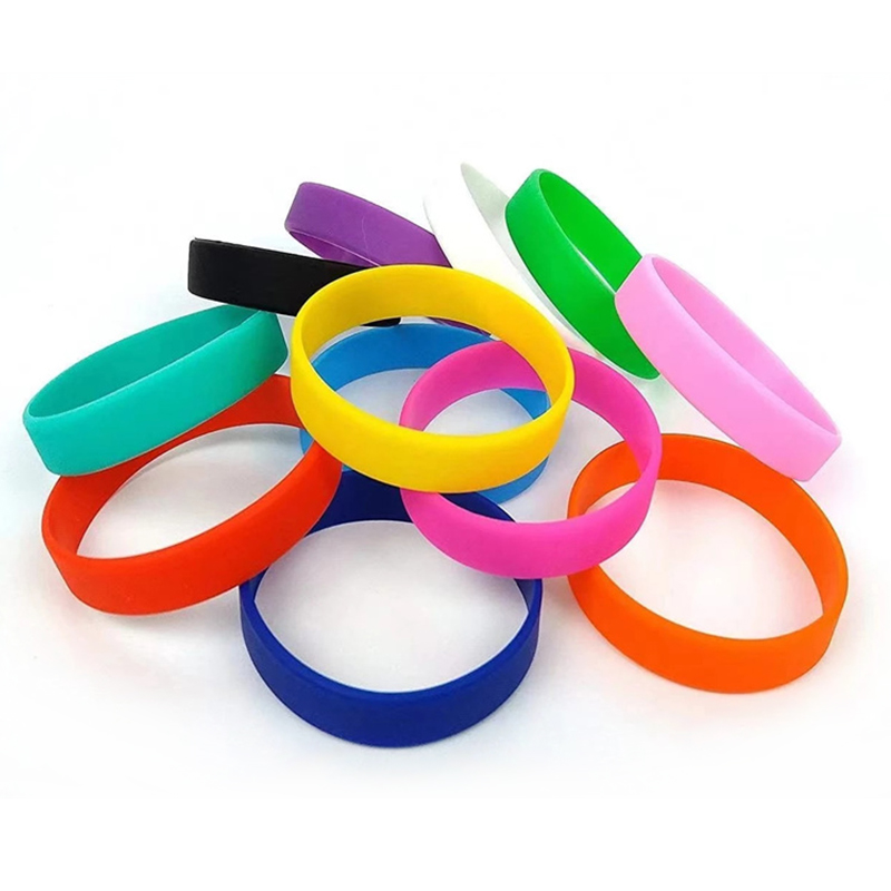 Silicone Wristband Báistí Brank Bracelets Spóirt Accessories d'fhoirne agus imeachtaí spóirtna bhfear