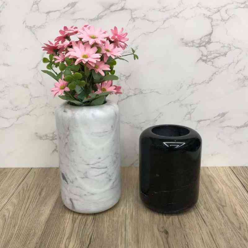 Dearadh Simplí Baile Dearadh Naturl Marble Vase