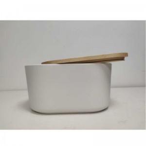 Mórdhíol fada le clúdach adhmaid ceirmeach cloiche stórála