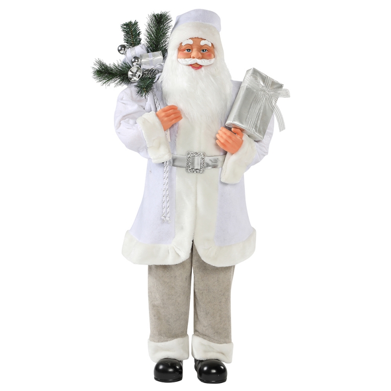 30 ~ 110cm Nollag Bán Bán Santa Claus Claus Mála Bronntanais Ornament Maisiú Féile Saoire Bailiúchán Figurine Traidisiúnta Xmas