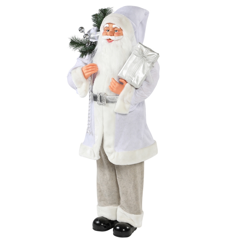 30 ~ 110cm Nollag Bán Bán Santa Claus Claus Mála Bronntanais Ornament Maisiú Féile Saoire Bailiúchán Figurine Traidisiúnta Xmas