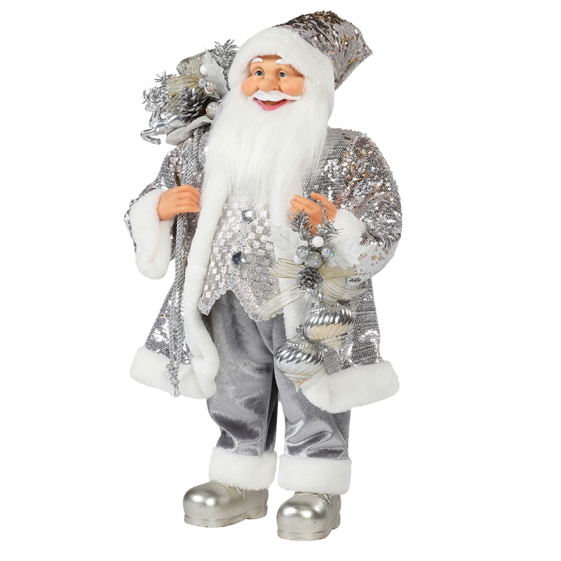 30 ~ 110cm Seasamhna Nollag Santa Claus ornament Féile Maisiú Féile Bailiúchán Figurine Traidisiúnta Xmas