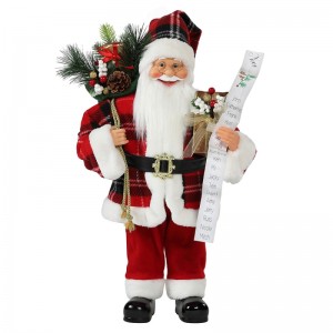30 ~ 110cm Nollag Santa Claus le maisiú maisiúcháin mála bronntanais Bailiúchán Figurine Saoire Traidisiúnta Xmas