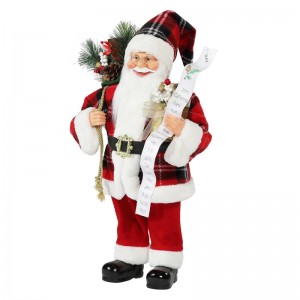 30 ~ 110cm Nollag Santa Claus le maisiú maisiúcháin mála bronntanais Bailiúchán Figurine Saoire Traidisiúnta Xmas