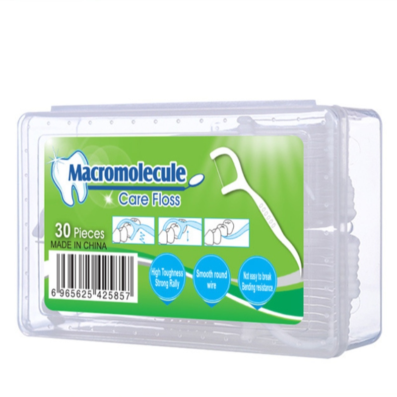 30 PCS Glanadh ó bhéal Cúram fiacail Fiaclóireachta Bosca Floss Bosca Indiúscartha Praghas Mórdhíola Bosca Floss Fiacla Idirlín 50 agus 30