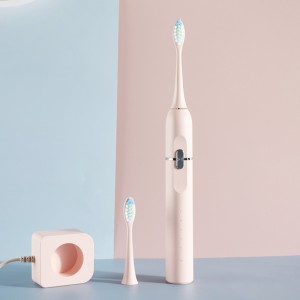 Lipéad Príobháideach Aosach Uathoibríoch Sonic Powered Whitening Leictreach Taitneamhach Taitneamhach Taisteal 360 tSín