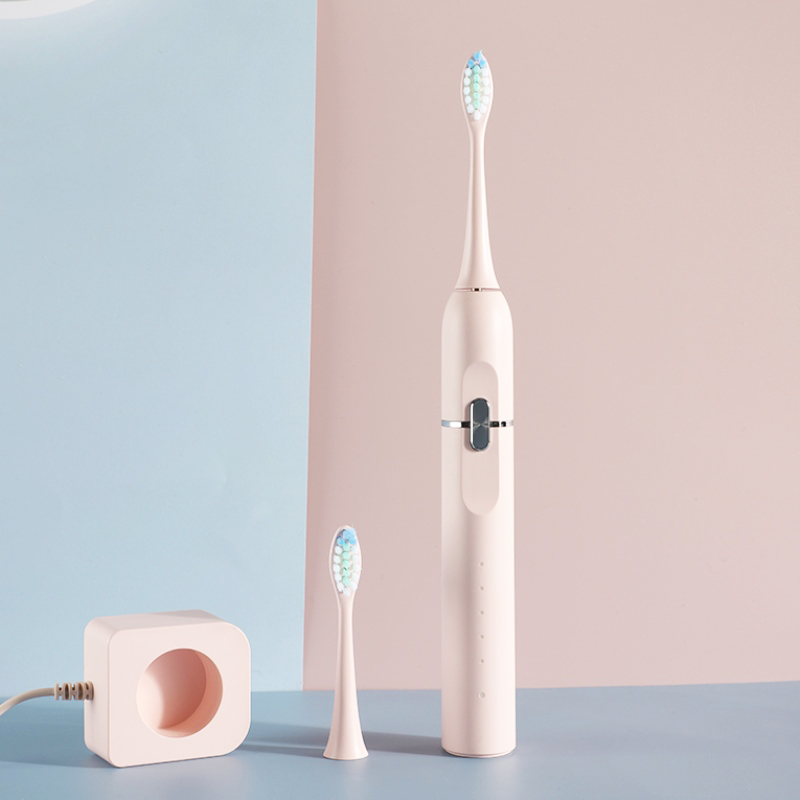Lipéad Príobháideach Aosach Uathoibríoch Sonic Powered Whitening Leictreach Taitneamhach Taitneamhach Taisteal 360 tSín