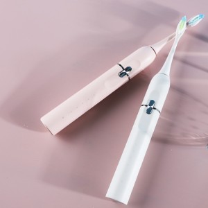 Lipéad Príobháideach Aosach Uathoibríoch Sonic Powered Whitening Leictreach Taitneamhach Taitneamhach Taisteal 360 tSín