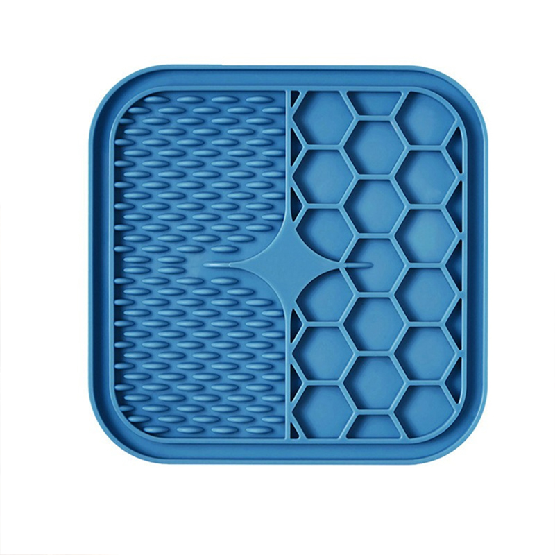 Pad lick peataí silicone mórdhíola, mataí beathaithe do mhadraí cait, licking mata pet pads seachrán snámha