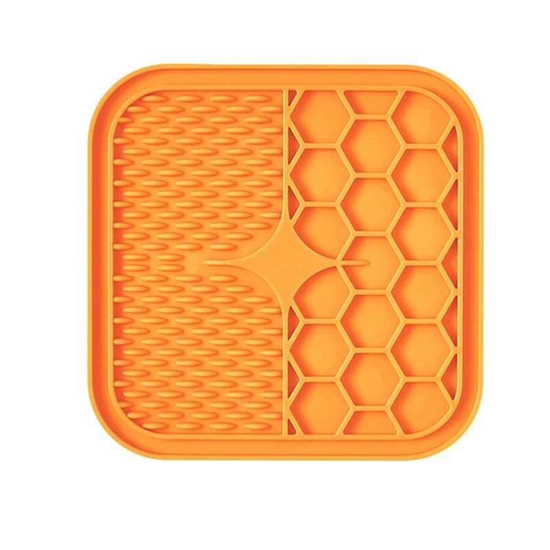 Pad lick peataí silicone mórdhíola, mataí beathaithe do mhadraí cait, licking mata pet pads seachrán snámha