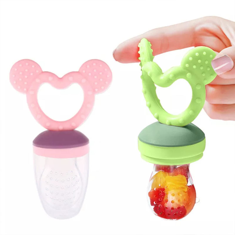 Silicone Baby Fruiter Fooder Pacifier, Torthaínaíonán Teething Toy