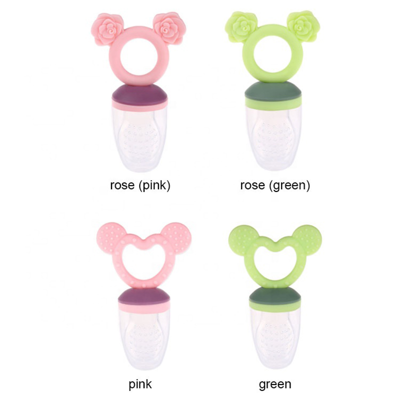 Silicone Baby Fruiter Fooder Pacifier, Torthaínaíonán Teething Toy