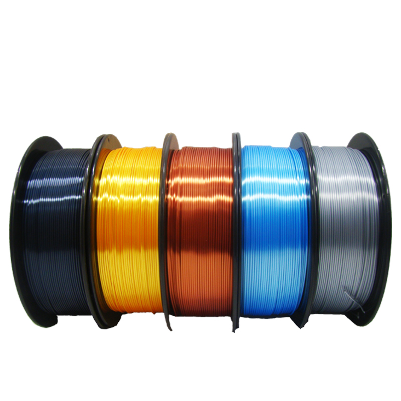 PINRUI 3D Printéir 1.75mm Silk Pla filiméid le haghaidh printéir 3D
