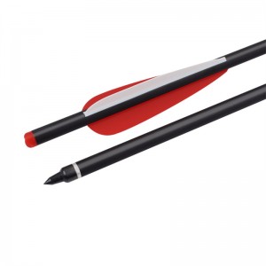 Elongarrow 116048 20inches 7.62 * 8.8mm Bolts rolldfiberglass le haghaidh crossbow seilge amuigh faoin aer