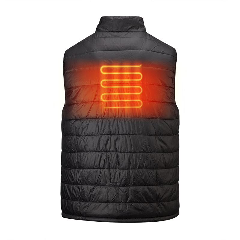 Cóta Téite Electrice Saincheaptha Waterproof, Waistcost Gheimhridh d'Fhir