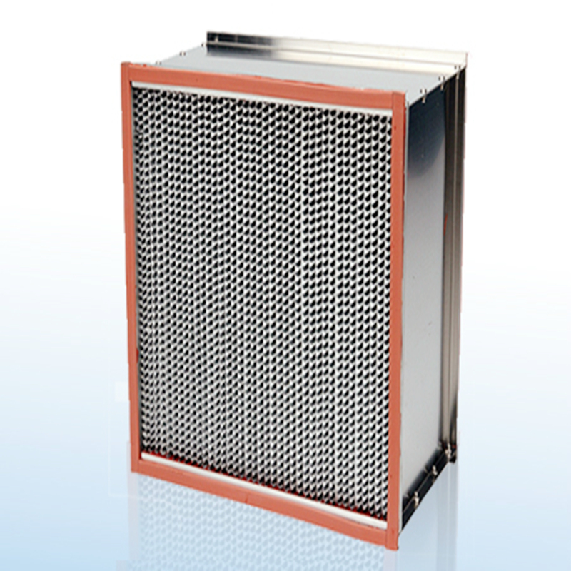 Scagairí Aeir HVAC H13 Fráma Cruach Galvanized Aeir H13