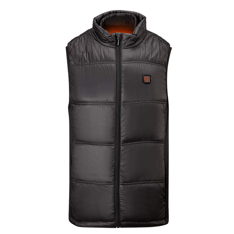 Stáit Aontaithe Mheiriceá cumhacht ceallraí Windproof Waistcot a théitear le haghaidh fir, cóta teasa leictrigh