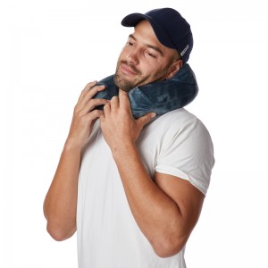 Pillow muineál téite le haghaidh taistil, twist scíthe ceirbheacs ceann iniompartha