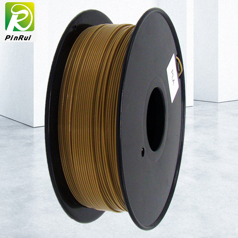 Pinrui Dath óir 1kg 3D PLA Gold Plament Plament