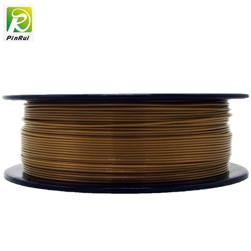 Pinrui Dath óir 1kg 3D PLA Gold Plament Plament