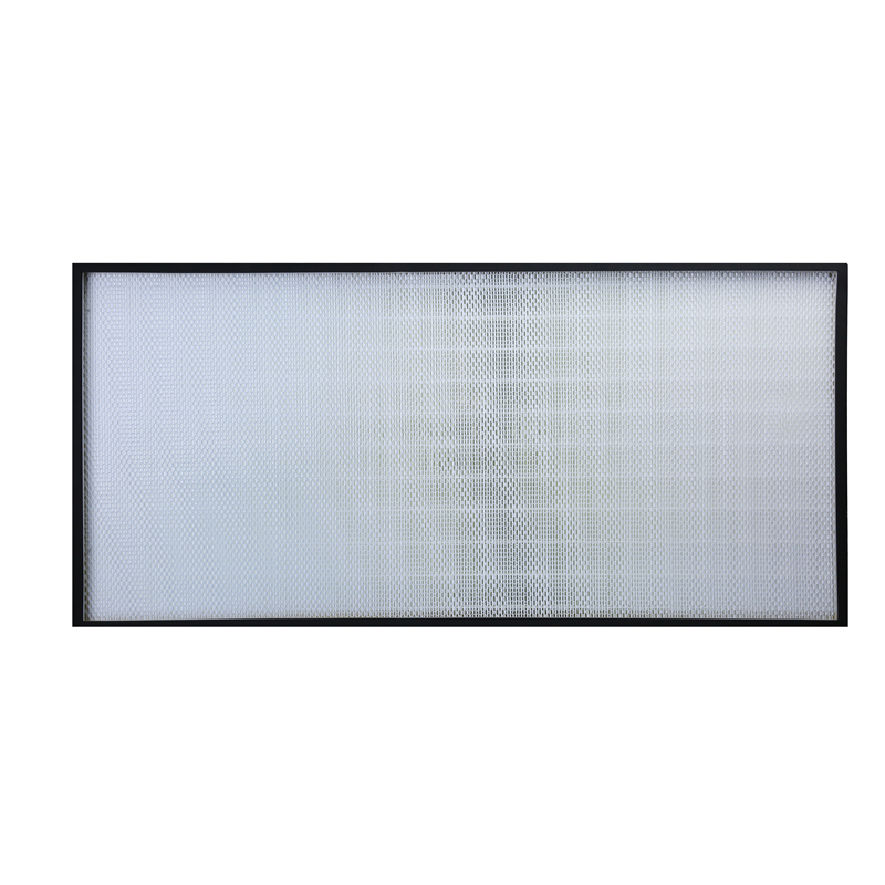 Mini Pleat Hepa Scagaire le haghaidh Hood Sreafa Aeir Laminar HVAC HEPA Scagaire H13