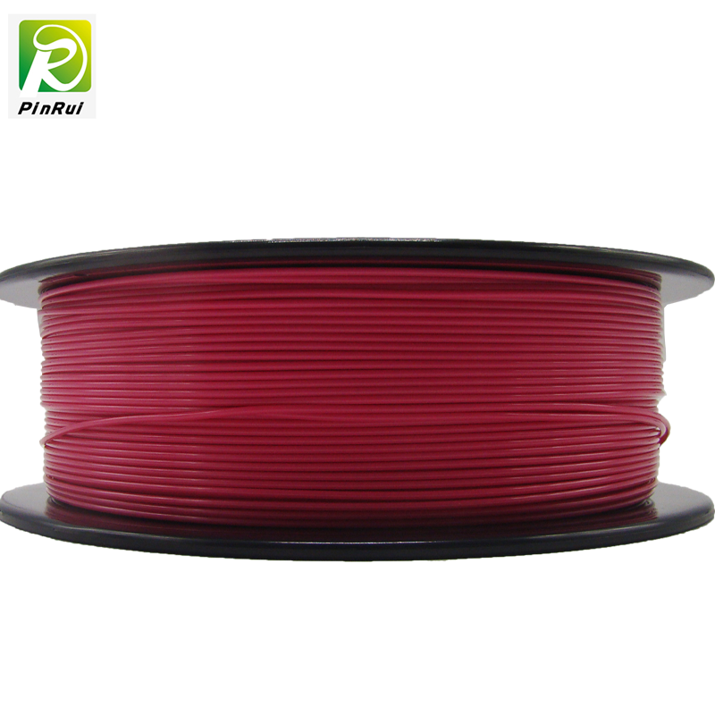 Pinrui ar ardchaighdeán 1kg 3D pla printéir filiméid pinkcolor dorcha