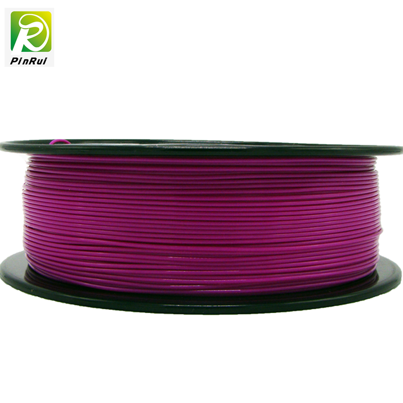 Pinrui Ard-chaighdeán 1kg 3D pla plament filiméid dath corcra