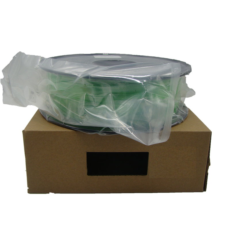 Pinrui ar ardchaighdeán 1kg 3D pla printéir filiméid glas trédhearcach dath glas