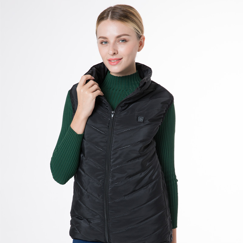 Winter Faiseanta Téamh Téamh Leictreach mná Waistcot, Téamh Vest do shéasúr an gheimhridh