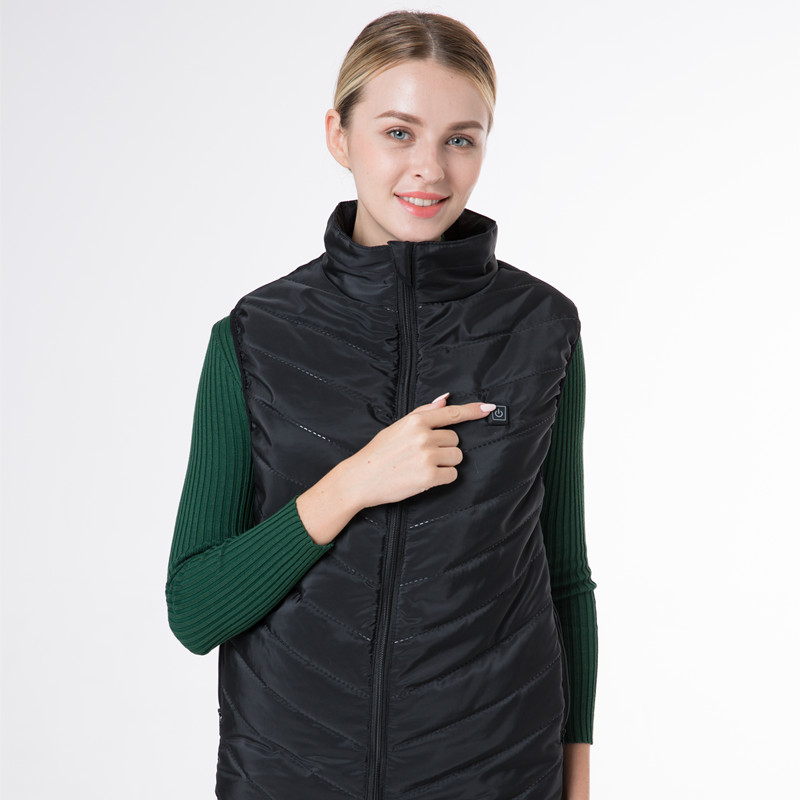 Winter Faiseanta Téamh Téamh Leictreach mná Waistcot, Téamh Vest do shéasúr an gheimhridh