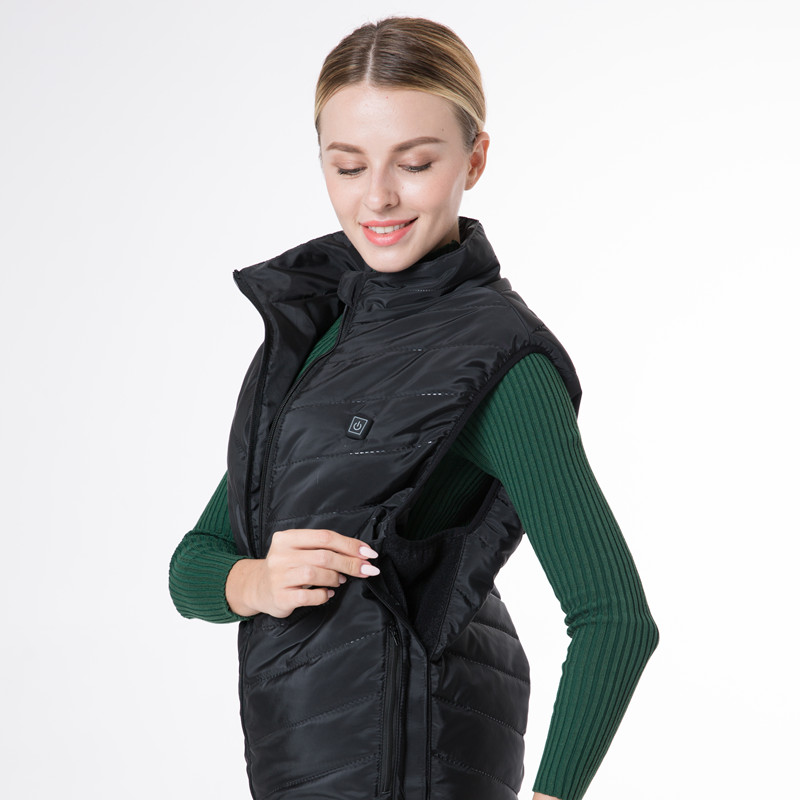 Winter Faiseanta Téamh Téamh Leictreach mná Waistcot, Téamh Vest do shéasúr an gheimhridh