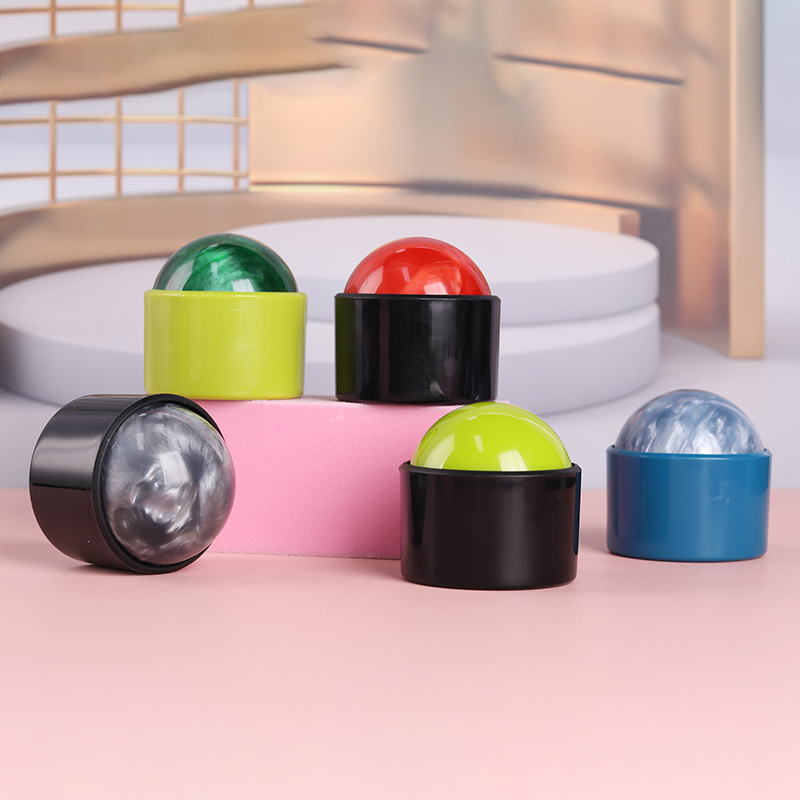 Massage Roller Ball Massager Comhlacht Teiripe Crúibe Scaoil Scaoileadh Scaoileadh Scaoilte, Sruth Strus, Ball Massage