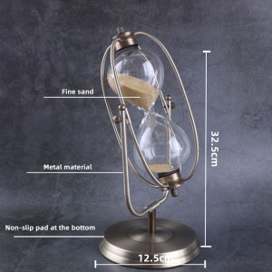 Clog gainimh miotail lasc ama rothlacha Stíl Maisiú Seomra Maisiú Stíl Maisiú Ornaments Breithlá Brief30 Gift30 Mins uair an chloig