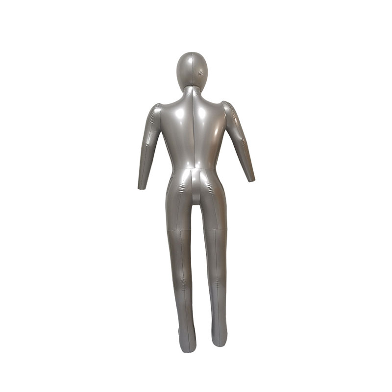 Múnla Mannequin Fireann Inséidte PVC, méid iomlán le ceann agus airm, mannequin choirp iomlán plaisteach