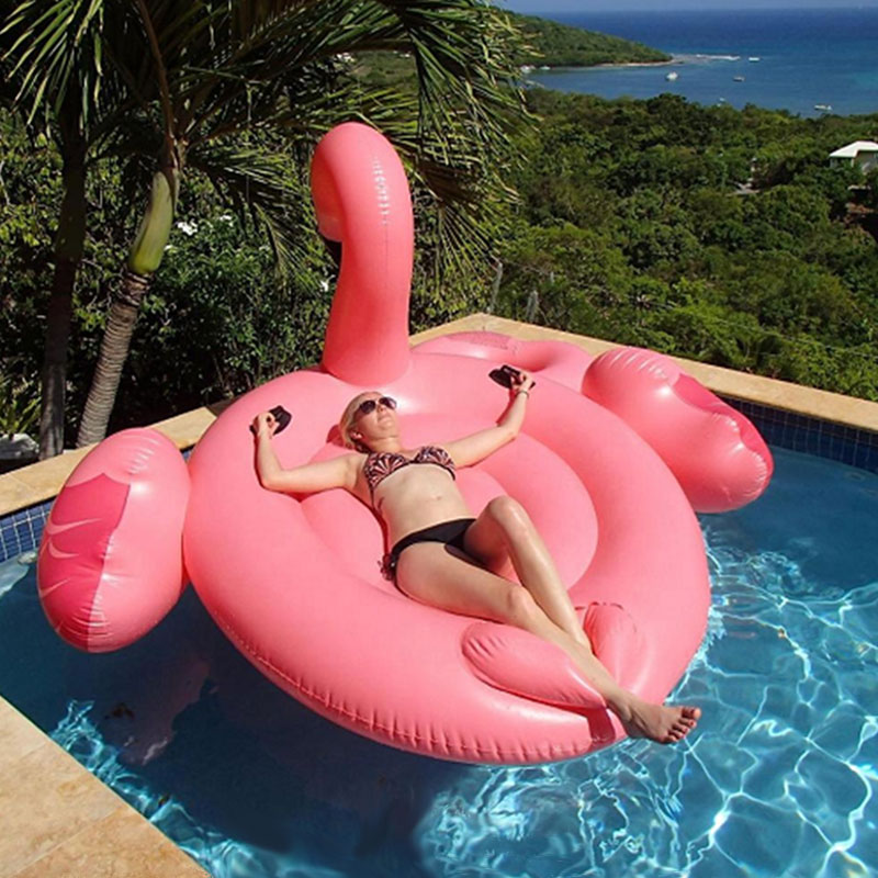 Díol Díreach Monarcha Flamingo, Taistil Snámha Inséidte PVC, Cluiche Toy Uisce