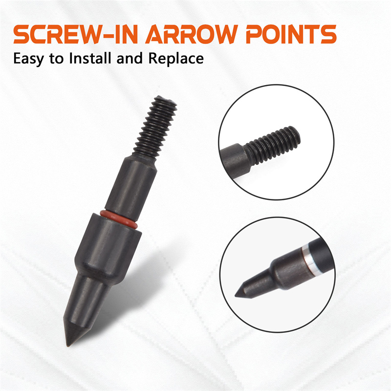 Elongarrow 159535-02 5 N16 100Grain Arrow Arrow Cinn Pointe Réimse Scriú
