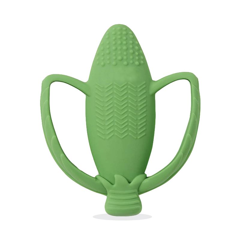 Cruth pod pea bog bréagáin teething leanbh silicone silicone