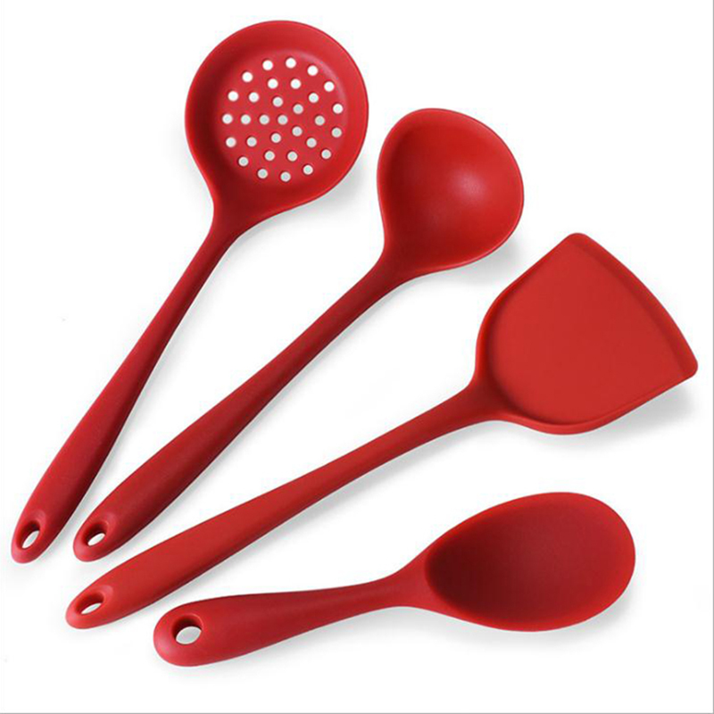 Praghas Monarcha 4 Phíosa Uirlisí Cócaireachta Accessories Cistine Uirlisí Cistine Silicone