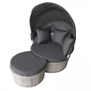 Alumn Wicker Sunbed Sund 83288C