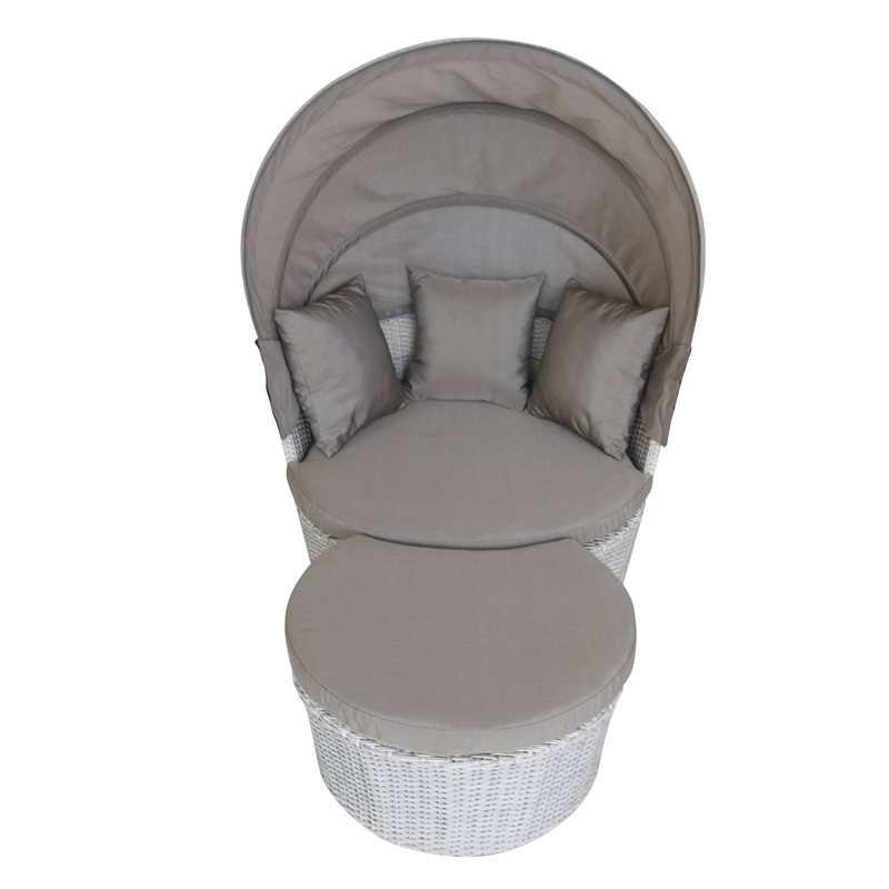 Alumn Wicker Sunbed Sund 83288C
