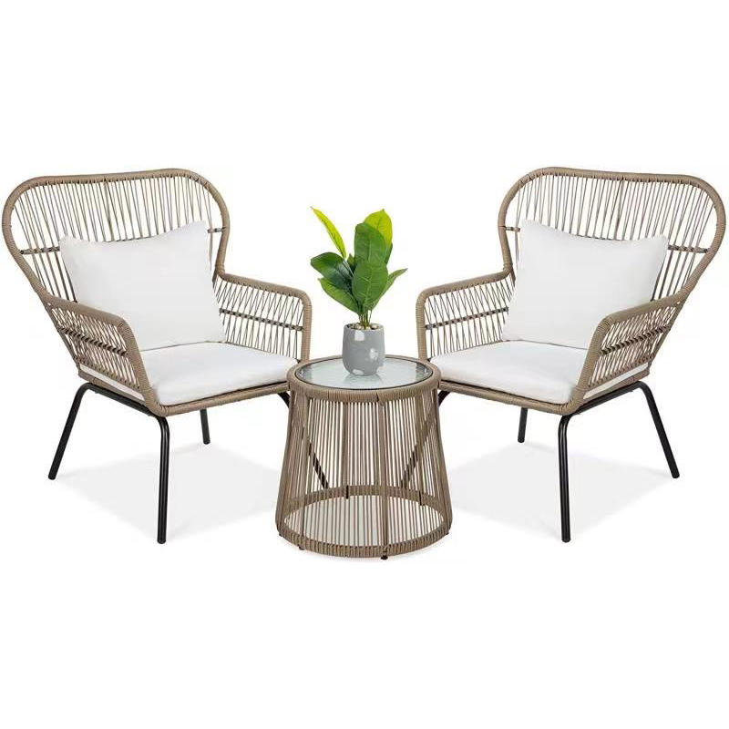 Cruachn Wicker 3PCS SOFA SET N-004