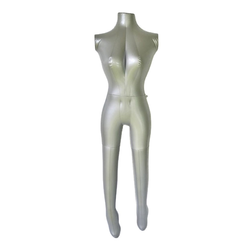 Taispeántas éadaí fuinneoige mannequin coirp inséidte PVC do mhúnlaí ban